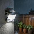 TG-TY19502 Vegglampe med 144 LED-lys og bevegelsessensor samt solcellepanel til hage og terrasse