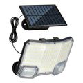 TG-TY19502 Vegglampe med 144 LED-lys og bevegelsessensor samt solcellepanel til hage og terrasse