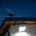 TG-TY19502 Vegglampe med 144 LED-lys og bevegelsessensor samt solcellepanel til hage og terrasse