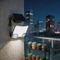 TG-TY19502 Vegglampe med 144 LED-lys og bevegelsessensor samt solcellepanel til hage og terrasse