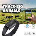 TKSTAR TK935 vanntett GPS-sporingsenhet for husdyr – svart