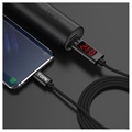 TOPK AC27 USB-C Data & Ladekabel med LCD Skjerm - 1m