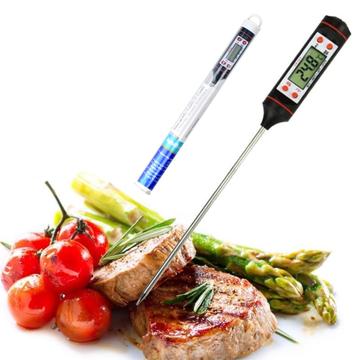 TP101 Digitalt matvaretermometer med lang sonde Elektronisk digitalt termometer for grilltemperaturmåling
