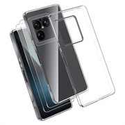 Sony Xperia 1 VIII TPU-deksel m/ 2x Beskyttelsesglass - Klar