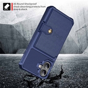 iPhone 17 TPU-deksel med kortholder