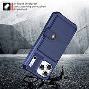 iPhone 17 Pro Max TPU-deksel med kortholder