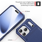 iPhone 17 Pro Max TPU-deksel med kortholder