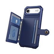 iPhone Air TPU-deksel med kortholder - Blå