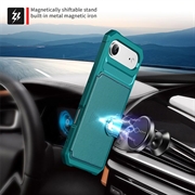 iPhone Air TPU-deksel med kortholder - Turkis