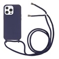 iPhone 13 Pro TPU-deksel med Snor