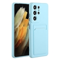 Samsung Galaxy S23 Ultra 5G TPU-deksel med Kortholder