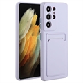 Samsung Galaxy S23 Ultra 5G TPU-deksel med Kortholder