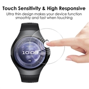 Huawei Watch 5 TPU Skjermbeskytter - 46mm - 3 Stk. - Gjennomsiktig
