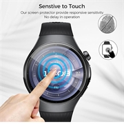 Huawei Watch 5 TPU Skjermbeskytter - 46mm - 3 Stk. - Gjennomsiktig