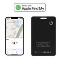 TR203 Ultratynn lommeboksporing - MFi-sertifisert kort med trådløs lading og Apple Find My Support