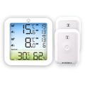 TS-8082 trådløst termometer og hygrometer med to kanaler for kjølerom