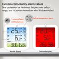 TS-8082 trådløst termometer og hygrometer med to kanaler for kjølerom