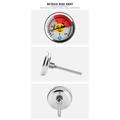 TS-BX63 bimetall-grilltermometer - 0-250 °C, IP55