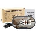TS-R900 5.5" LED-vekkeklokke med speil - svart