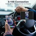 TYS-4222M 3-i-1 trådløs CarPlay/Android Auto-adapter med AirPlay-skjermspeiling – svart