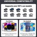 TYS-4262AC 2-i-1 trådløs CarPlay- og Android Auto-adapter - USB-A/USB-C - Sølv