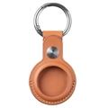 Tactical Beam Apple AirTag Deksel med Nøkkelring - Brun