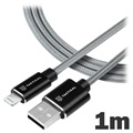 Tactical Fast Rope Ladekabel - USB-A/Lightning - 1m