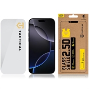 iPhone 16 Pro Max/17 Pro Max Tactical Glass Shield 2.5D Beskyttelsesglass - Klar