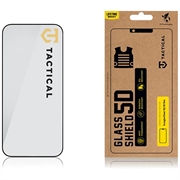 Google Pixel 10/10 Pro Tactical Glass Shield 5D Beskyttelsesglass - svart kant