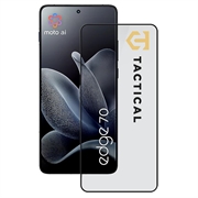 Motorola Edge 70 Tactical Glass Shield 5D Beskyttelsesglass - svart kant
