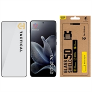 Motorola Edge 70 Tactical Glass Shield 5D Beskyttelsesglass - svart kant