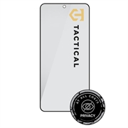 Motorola Edge 70 Tactical Glass Shield Privacy Stealth 5D Beskyttelsesglass - 9H - svart kant