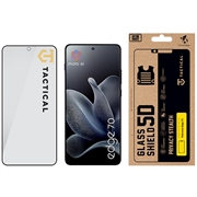 Motorola Edge 70 Tactical Glass Shield Privacy Stealth 5D Beskyttelsesglass - 9H - svart kant
