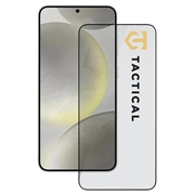 Samsung Galaxy S25+/S24+ Tactical Glass Shield 5D Beskyttelsesglass - svart kant