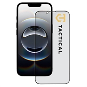 iPhone 13/13 Pro/14/16e/17e Tactical Glass Shield Privacy Stealth 5D Beskyttelsesglass - 9H - svart kant