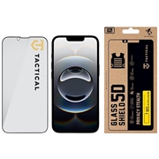 iPhone 13/13 Pro/14/16e/17e Tactical Glass Shield Privacy Stealth 5D Beskyttelsesglass - 9H - svart kant