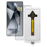 Samsung Galaxy S26 Ultra Tactical Impact Barrier for Rookies Beskyttelsesglass - Svart kant