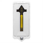 Samsung Galaxy S26 Ultra Tactical Impact Barrier for Rookies Beskyttelsesglass - Svart kant