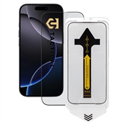 iPhone 16 Pro/17 Tactical Impact Barrier for Rookies Beskyttelsesglass - Svart kant