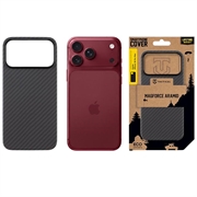iPhone 18 Pro Max/17 Pro Max Tactical MagForce Aramid-deksel - svart