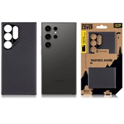 Samsung Galaxy S24 Ultra Tactical MagForce Deksel - Karbonfiber - Svart