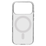 iPhone 17 Pro Tactical MagForce Hybrid-deksel - Gjennomsiktig