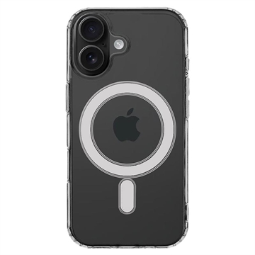 iPhone 17 Tactical MagForce Hybrid-deksel - Gjennomsiktig