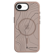 iPhone 16e/17e Tactical MagForce Hyperstealth Sika Hybrid-deksel - MagSafe-kompatibel - Brun