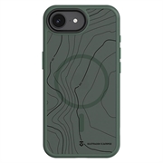 iPhone 16e/17e Tactical MagForce Hyperstealth Sika Hybrid-deksel - MagSafe-kompatibel - Skoggrønn