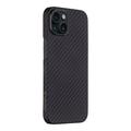 iPhone 15 Tactical MagForce Deksel - Karbonfiber / Svart