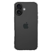 iPhone 17 Tactical Plyo TPU-deksel - Gjennomsiktig