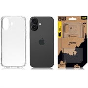 iPhone 17 Tactical Plyo TPU-deksel - Gjennomsiktig