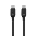 Tactical USB-C-kabel med stingtråd - 2m, 60W - svart