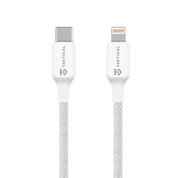 Tactical Stitch Thread USB-C / Lightning-kabel - 2m, 27W - hvit